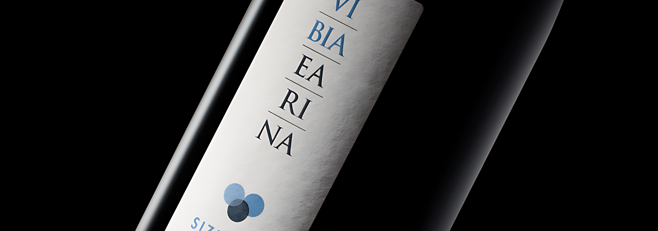 Vibia Earina — Sizzano DOC, close-up etichetta